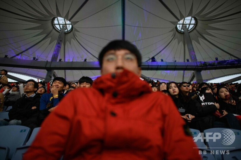 韓国で「リーグ・オブ・レジェンド」世界大会の決勝戦、ファン数万人が集結