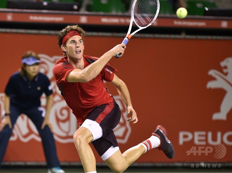 第2シードのティエムが初戦敗退、杉田は2回戦へ 楽天ジャパンOP