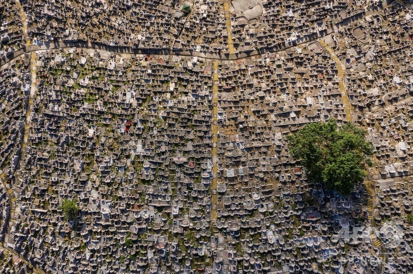 多様な表情を見せるコンクリートジャングル 空から見た香港 写真32枚 国際ニュース Afpbb News