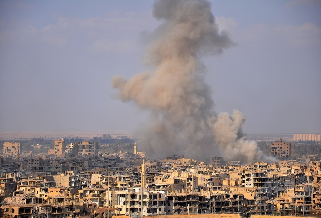 シリア、IS最後の拠点奪還 政府軍発表 シリア、IS最後の拠点奪還 政府軍発表