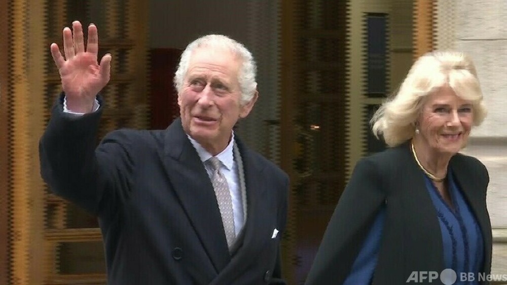 動画：チャールズ英国王、がんと診断 写真1枚 国際ニュース：AFPBB News