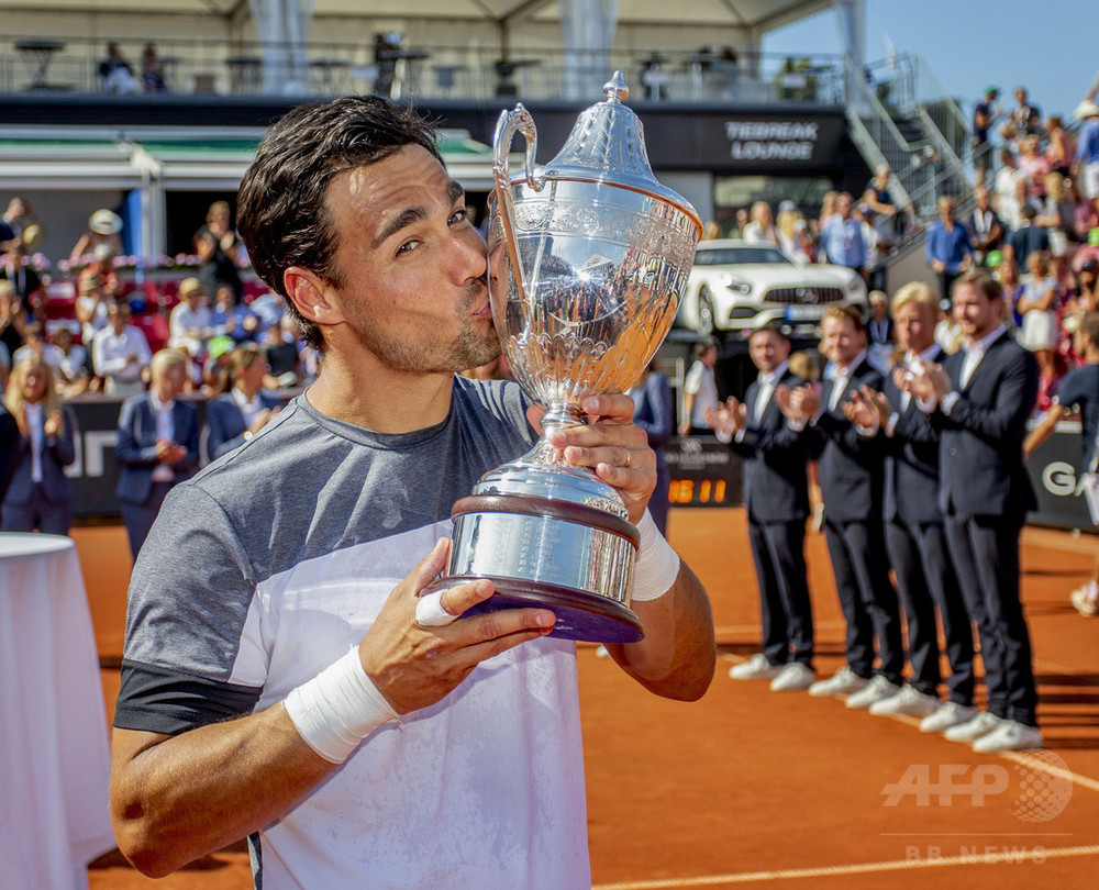 フォニーニが今季2勝目 ガスケ破りスウェーデンop優勝 写真4枚 国際ニュース Afpbb News