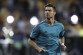 サッカー欧州チャンピオンズリーグ決勝、レアル・マドリード対リバプール。試合前の練習に臨むレアル・マドリードのクリスティアーノ・ロナウド（2018年5月26日撮影）。(c)AFP PHOTO / Isabella BONOTTO