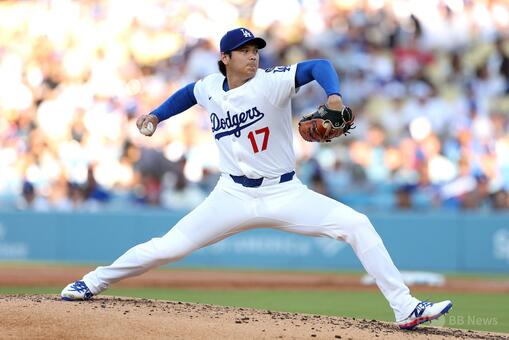 大谷翔平が749日ぶりの勝利投手、ドジャース加入後初白星 写真4枚 国際