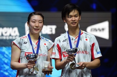 渡辺/東野組が全英OP混合複で優勝、日本勢初