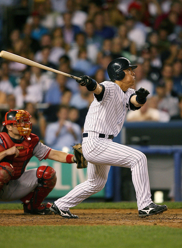 松井秀喜 レッドソックス戦で4打数2安打