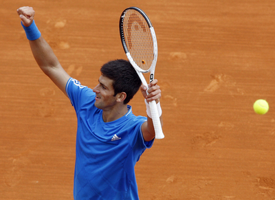 ジョコビッチ ベルダスコを破り準決勝進出、モンテカルロ・マスターズ