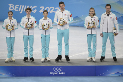 ロシアの金メダル剥奪確定 北京五輪フィギュア団体