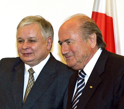 ＜サッカー＞ブラッター会長 ポーランド・サッカー協会の復権を支持 - ポーランド