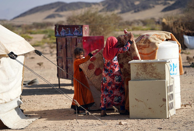 イエメン暫定政権拠点でフーシ派との戦闘、24時間で90人死亡