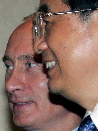 中露首脳、次期政権でも強固な関係を