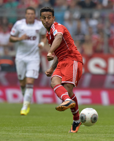 バイエルンのティアゴ・アルカンタラ、最大7週間の戦線離脱