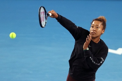 大坂なおみ、現地で練習 全豪OPへ調整