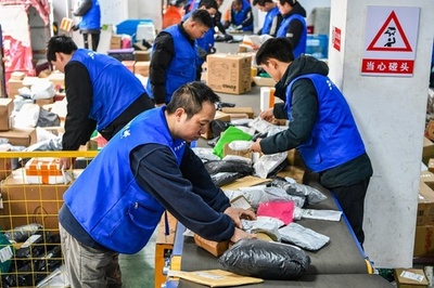 2月の中国電子商取引物流指数は前年同月水準を上回る