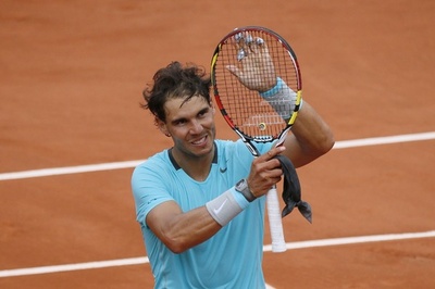 ナダルが快勝で3回戦へ、トップの意地見せる 全仏オープン