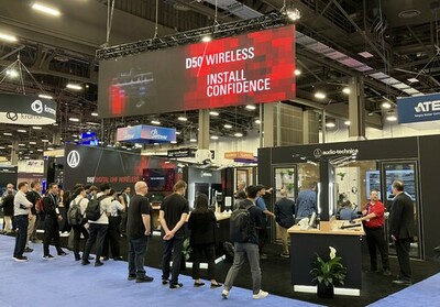 世界最大規模の情報・AV展示会「InfoComm 2026」にてUHFデジタルワイヤレスシステム　『D50 wireless』を発表