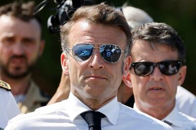 「プーチン氏はうそをつくのをやめよ」 マクロン仏大統領