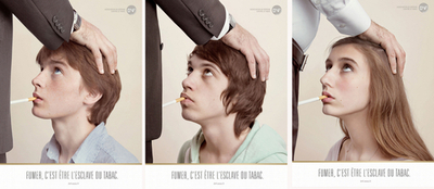 まるで児童ポルノ？反喫煙キャンペーン広告に波紋 フランス