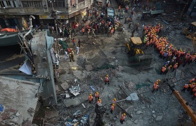 インド高架道路崩落、建設会社の5人を拘束