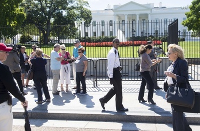 米ホワイトハウスの侵入者、車内に大量の銃弾所持