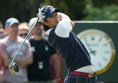 石川、通算4オーバーで予選落ち 全英オープン