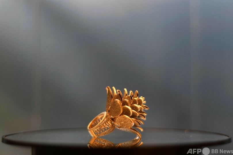 指輪にダイヤ7801個！ ギネス記録に認定