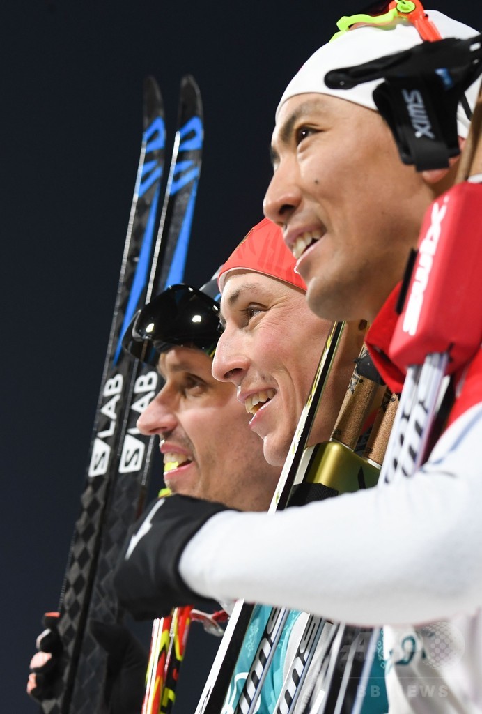 渡部が2大会連続でノルディック複合NH銀メダル、平昌五輪