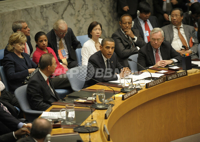 国連安保理、核不拡散決議を採択