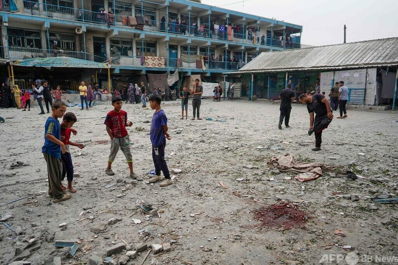 イスラエル軍の学校爆撃「事前警告なかった」 UNRWA