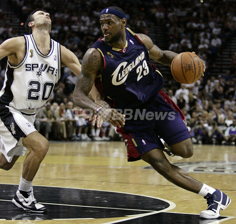 ＜06-07NBA ファイナル＞キャバリアーズ 猛追みせるもスパーズに2連敗