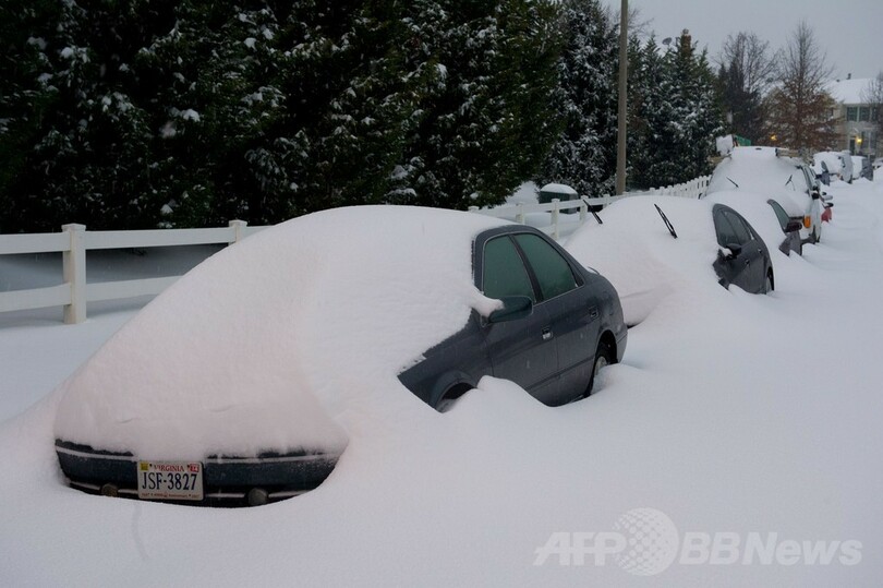 米東部に「スノーマゲドン」襲来、大雪で事故など相次ぐ