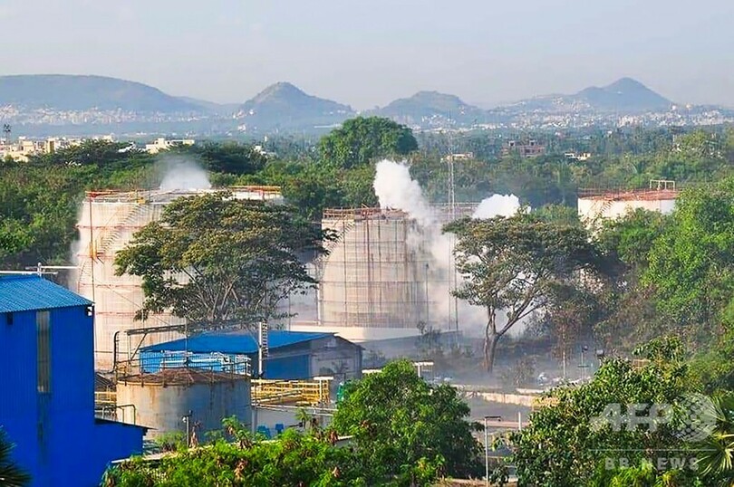 印工場でガス漏れ、11人死亡 1千人搬送 コロナでタンク放置か