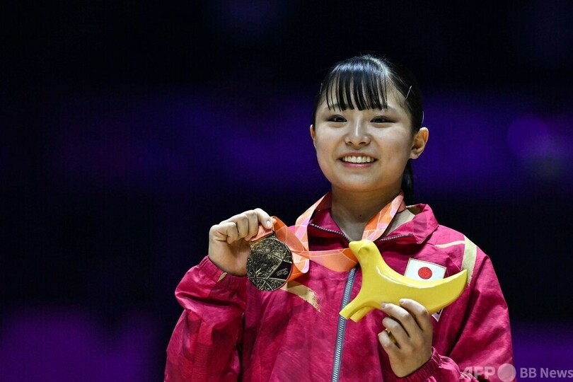 渡部葉月が女子平均台で驚きのV、補欠から繰り上がり 世界体操