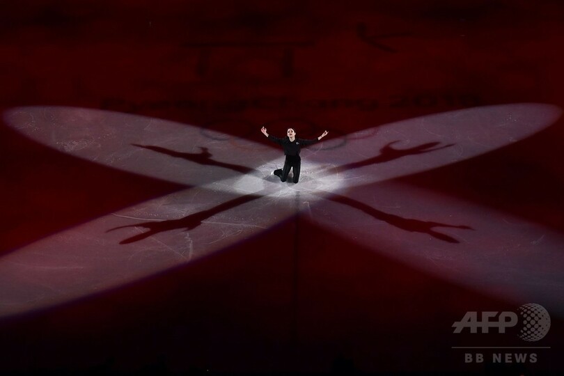 羽生やザギトワらが華麗な演技、フィギュアスケート・エキシビション 平昌五輪