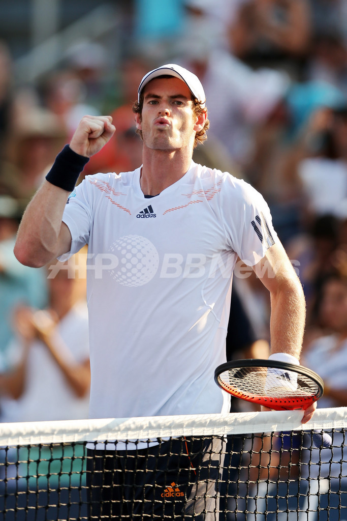 マレーがロペスを下し4回戦へ、全米オープン 写真10枚 国際ニュース:AFPBB News