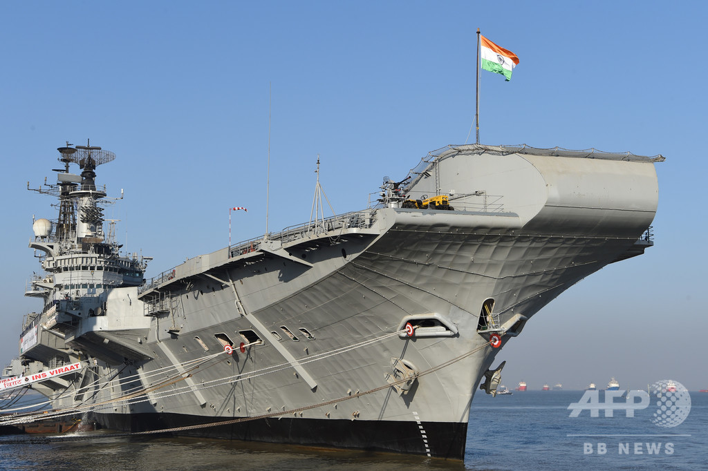 空母 ビラート がバイクに 元英海軍旗艦 インドで解体 写真2枚 国際ニュース Afpbb News