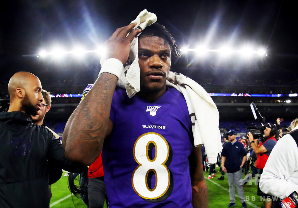 レイヴンズのジャクソンがシーズンMVP、史上2人目の全会一致 写真2枚 国際ニュース:AFPBB News