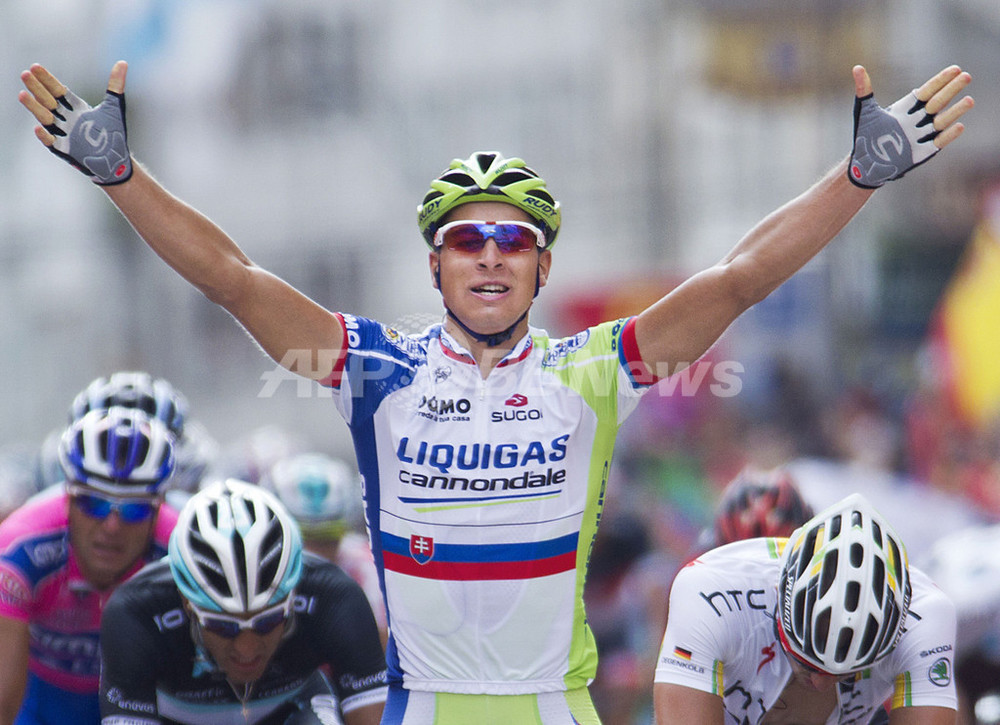 サガンが第12ステージ優勝、ブエルタ・ア・エスパーニャ 写真3枚 国際ニュース：AFPBB News