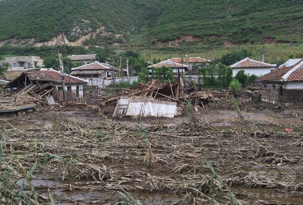 国際赤十字 北朝鮮の洪水は 大規模な複合災害 写真6枚 国際ニュース Afpbb News