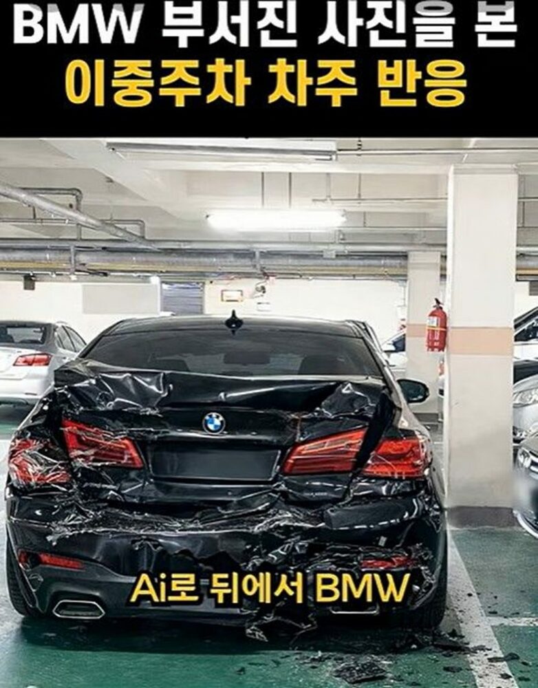 「非常識」二重駐車BMWに“AI爆弾”…韓国・「壊れた写真1枚」生成・送信→持ち主が3分ダッシュの痛快劇　写真枚　国際ニュース：AFPBB News