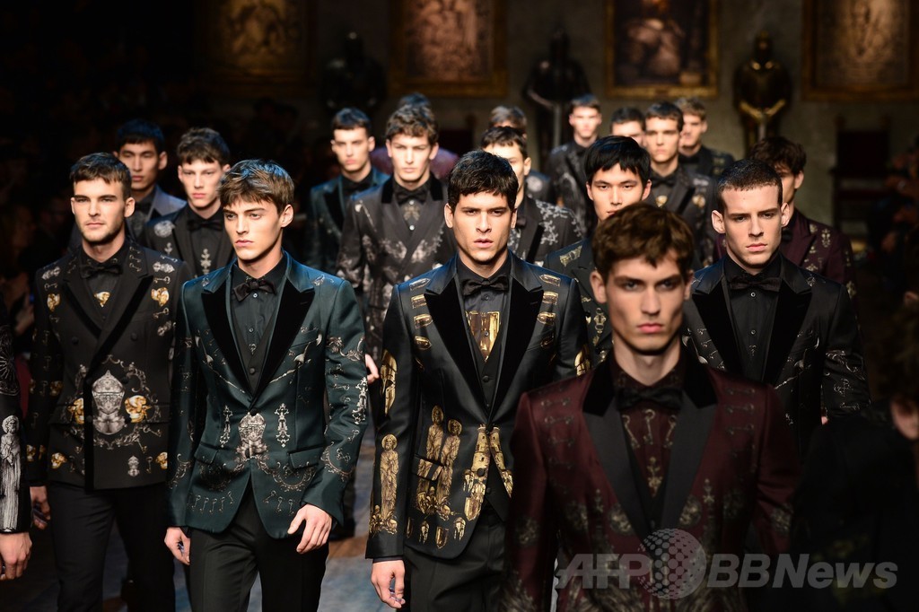 ＜14/15年秋冬ミラノ・メンズコレクション＞ドルチェ＆ガッバーナ