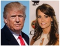 ドナルド・トランプ米大統領（左、2018年1月18日撮影）と不倫関係にあったと主張している元プレイメイトのカレン・マクドゥーガルさん（2010年2月6日撮影）。(c)AFP PHOTO / GETTY IMAGES NORTH AMERICA AND AFP PHOTO