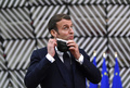 エマニュエル・マクロン仏大統領（2020年12月10日撮影）。(c)JOHN THYS / POOL / AFP