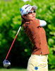 女子ゴルフ、ピュアシルクバハマLPGAクラシック（Pure Silk-Bahamas LPGA Classic 2013）初日。7番ホールでショットを打つ宮里藍（Ai Miyazato、2013年5月24日撮影）。(c)AFP/Getty Images/Sam Greenwood