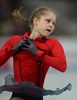 13-14フィギュアスケート（GP）シリーズ最終戦、ロシア杯（2013 Cup of Russia）女子シングル・フリースケーティング（FS）。演技に臨むユリア・リプニツカヤ（Julia Lipnitskaia、2013年11月23日撮影）。(c)AFP/YURI KADOBNOV