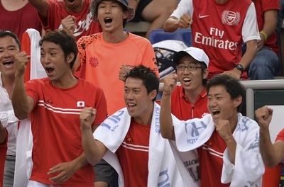 日本が逆転でコロンビア下す、3年連続WG残留 デ杯