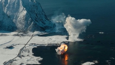 動画:欧州の軌道投入用ロケット 打ち上げ直後に爆発
