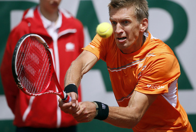 ツォンガがニエミネン下し3回戦へ、全仏オープン