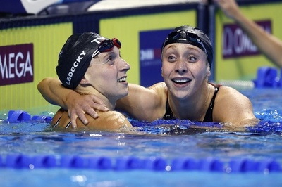 競泳女王レデッキー、400m自由形で東京五輪の出場権獲得