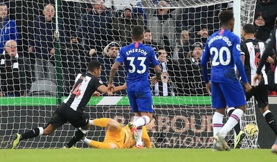 チェルシーがニューカッスルに敗れる、アーセナルとトッテナムも勝ち点落とす